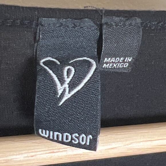 Windsor Edgy Biker Babe Chain-Detail Tunic *Dimensions In Picture* - Picture 3 of 6